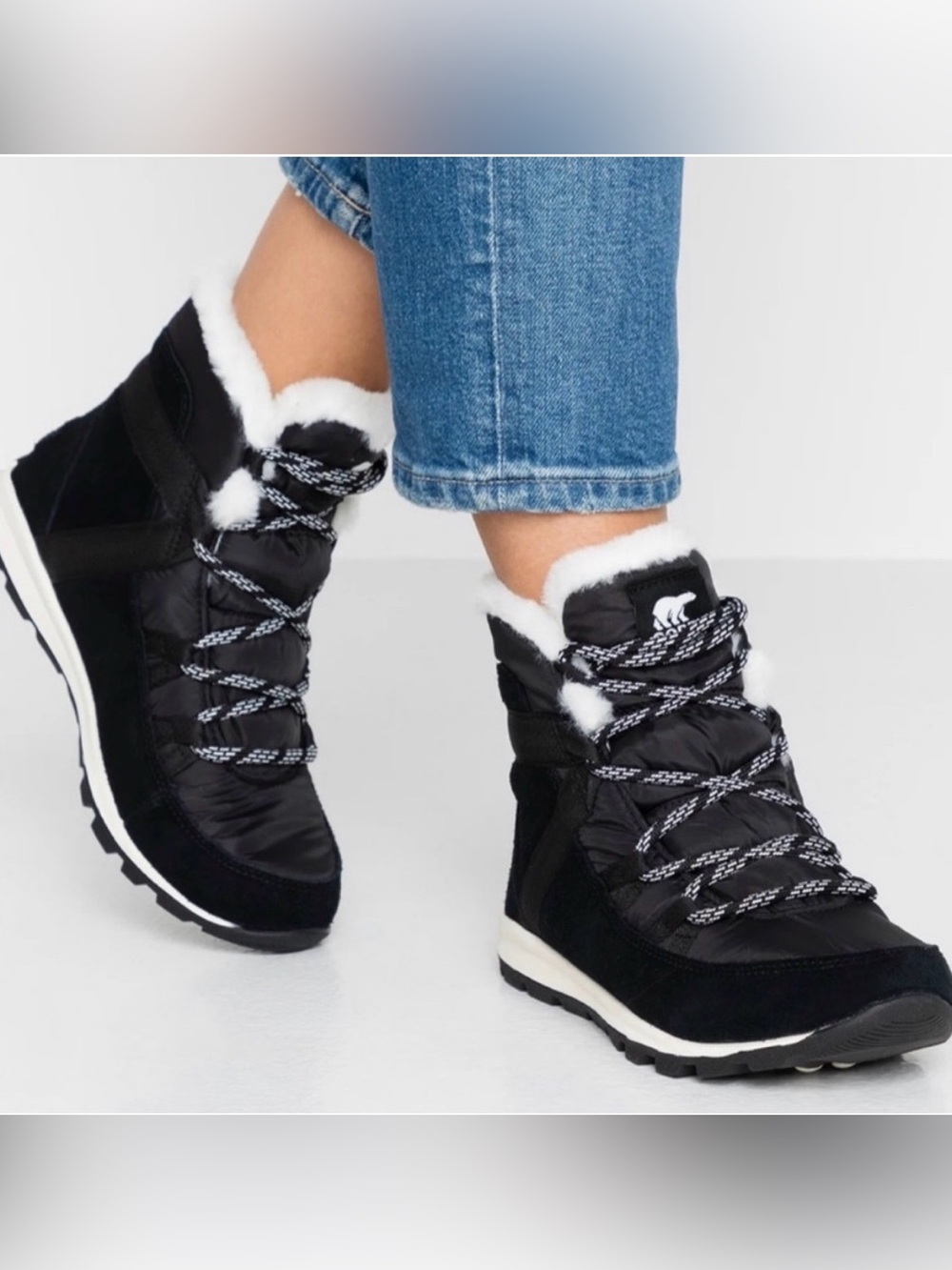 Sorel Women's Whitney Short Lace winter boots